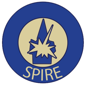 Spire logo Spire honor society logo