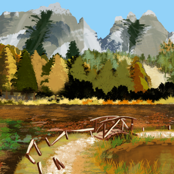 A student art piece