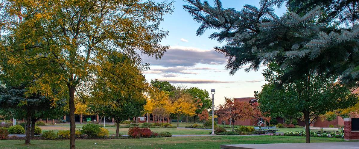 MVCC campus in the fall