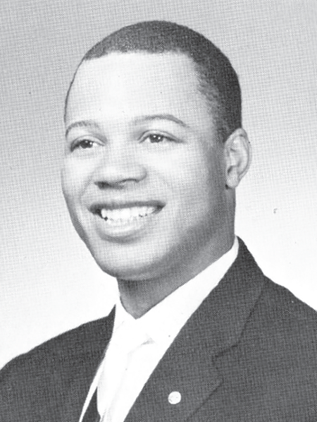 Yearbook photo of Dr. Marshall Jones, 1962