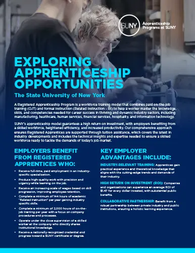 Exploring Apprenticeship Opportunities Brochure Preview